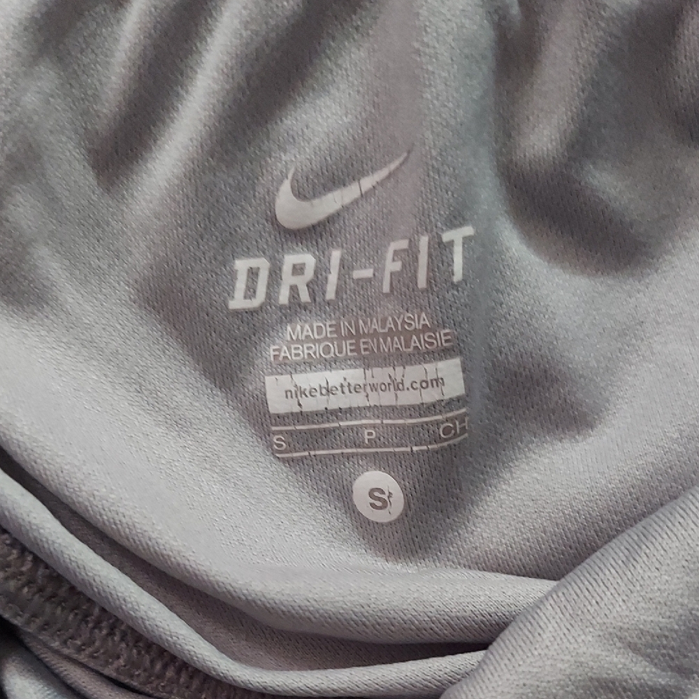 Nike Women's Athletic Shorts in Blue and Lime - Picture 2 of 3